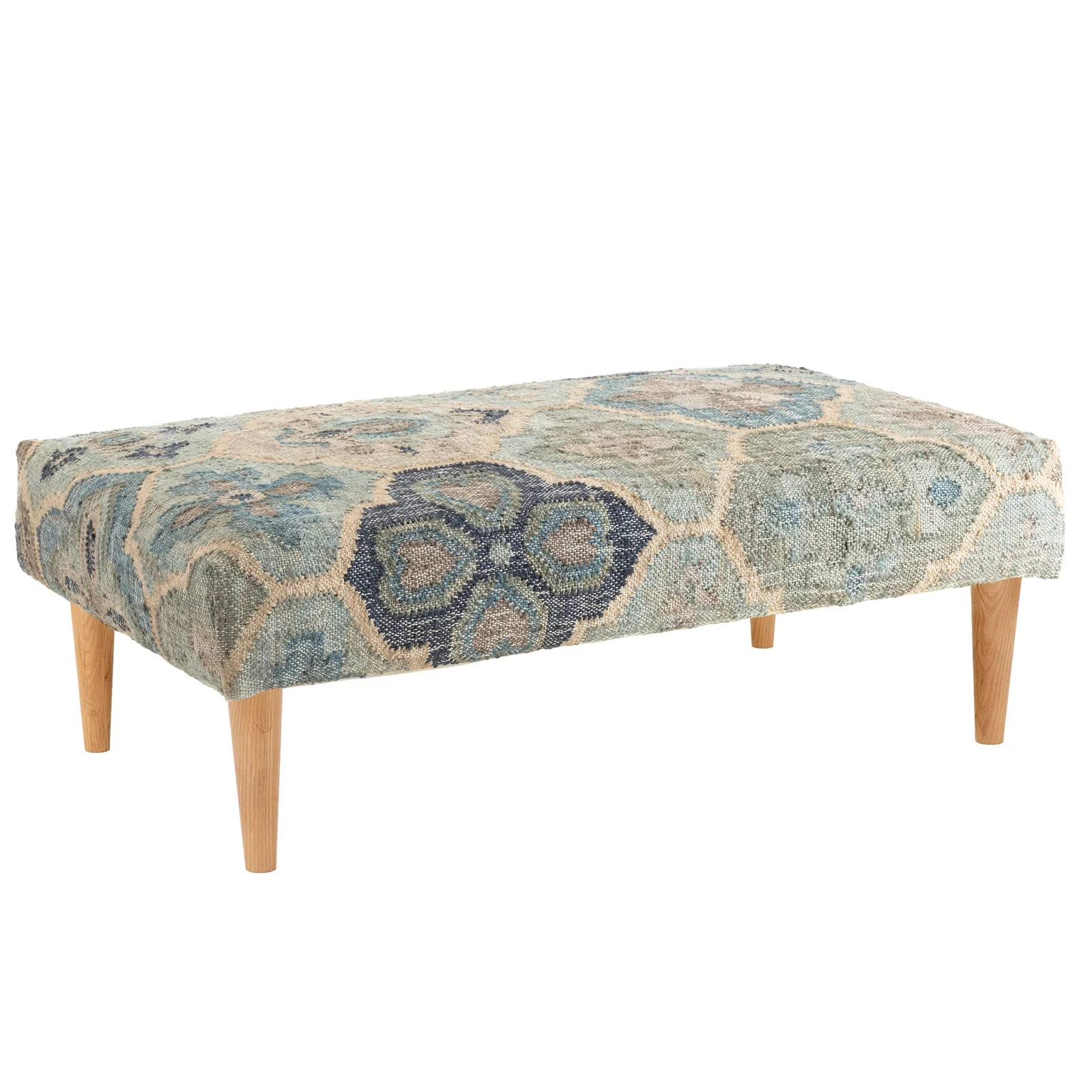 Pali Rectangle Rug Ottoman