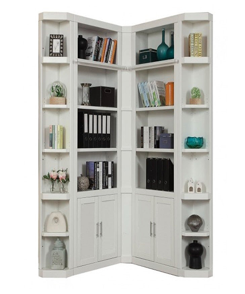 5) Parker House – Catalina 6-Piece Small Library Wall with Ladder (CAT-6PC-LIB-WALL)