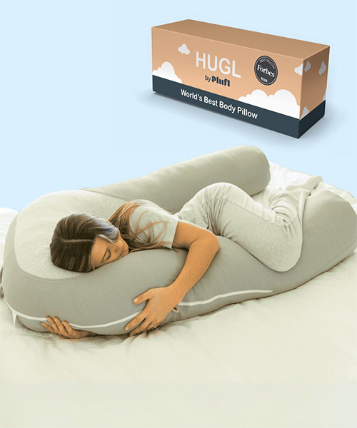 2. Hugl Cooling Body Pillow