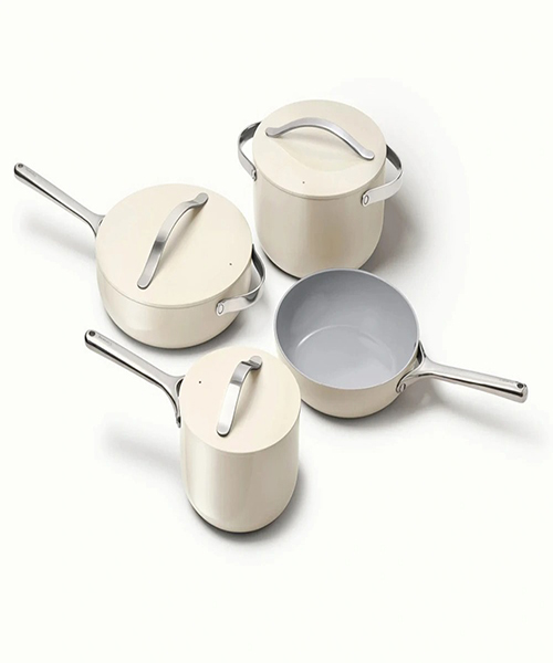 Cookware Set (Signature Ceramic-Coated Pots & Pans)