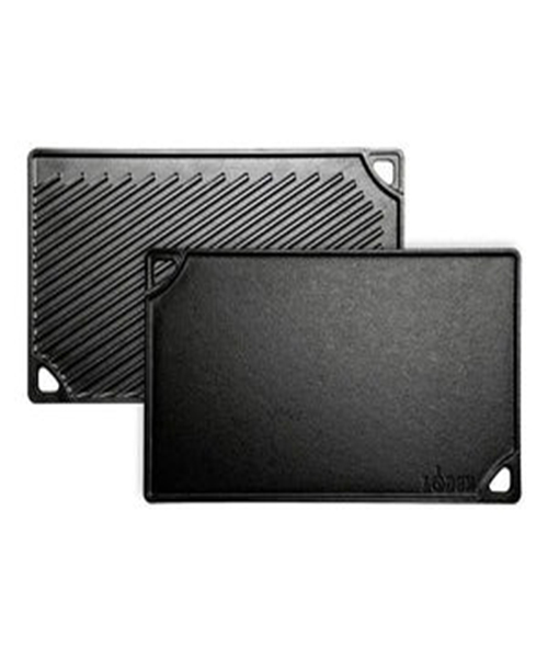 Lodge Reversible Cast Iron Griddle Grill Plate