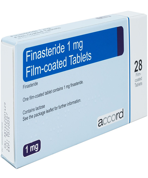 1) Finasteride 1mg tablets (Hair loss)