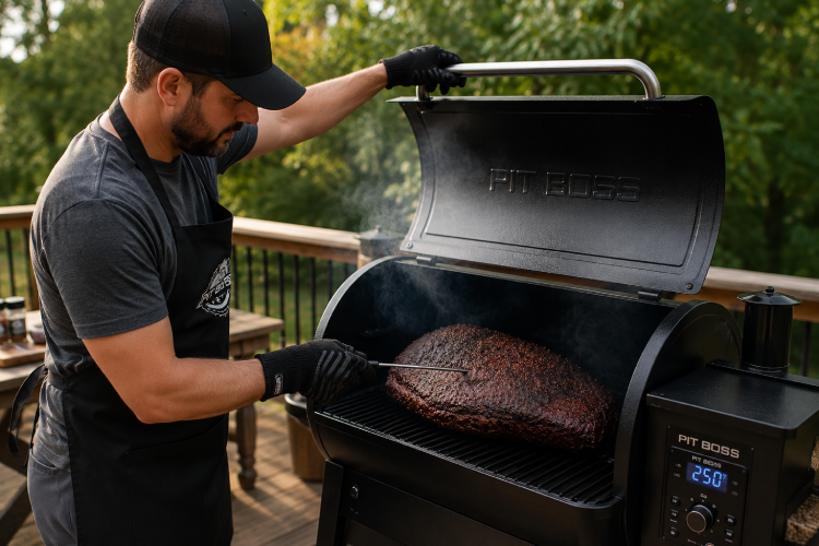 Smoking Brisket on a Pit Boss Pellet Grill — How to Actually Get It Right