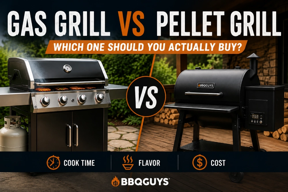 BBQGuys Gas Grill vs Pellet Grill