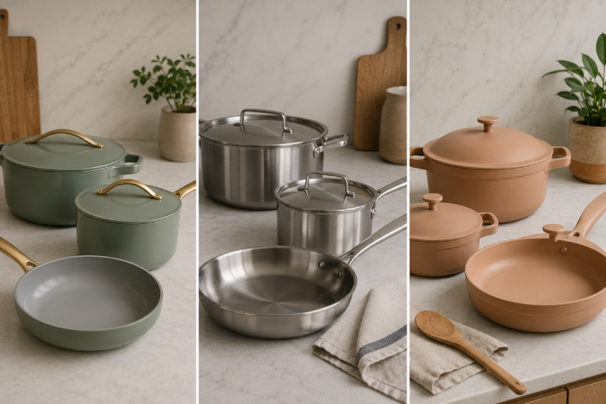 Caraway vs Made In vs Our Place — Three Months of Actual Cooking. My Honest Take